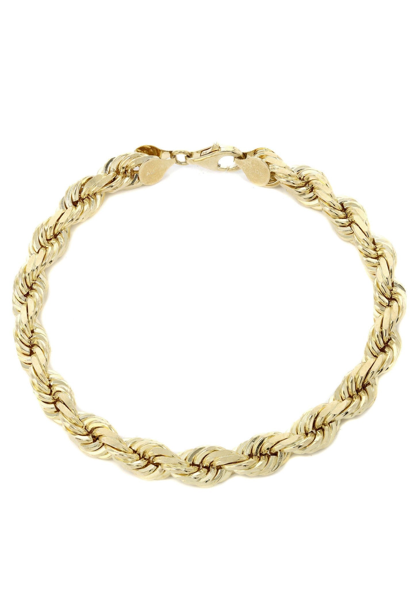 Enamel Uncut Diamond Rope Bracelet – KAJ Fine Jewellery